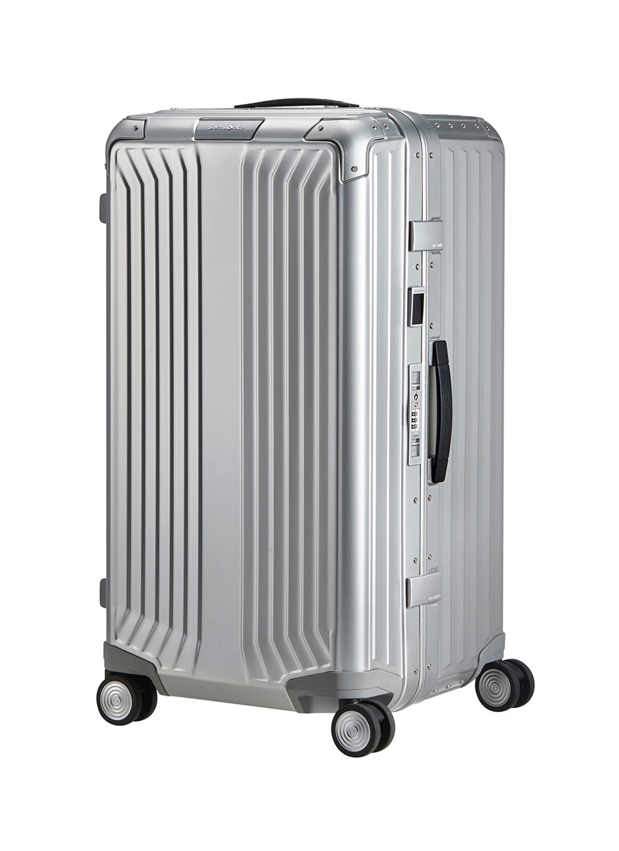 Samsonite Lite-Box Alu Sølv Stor Trunk